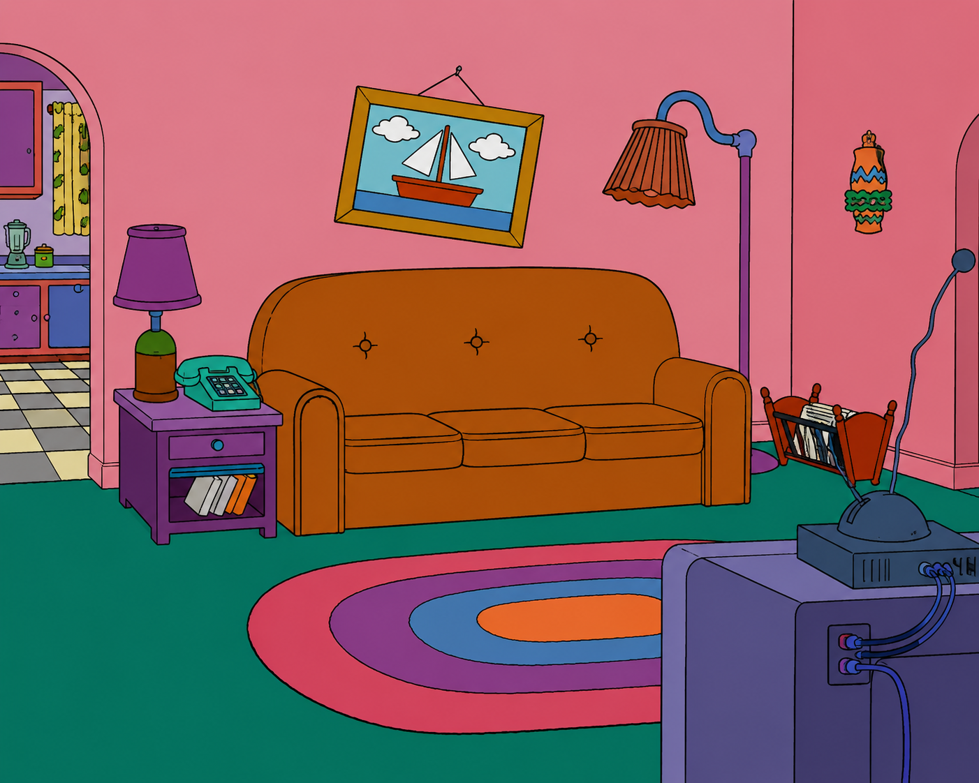 Retrato Simpson personalizado